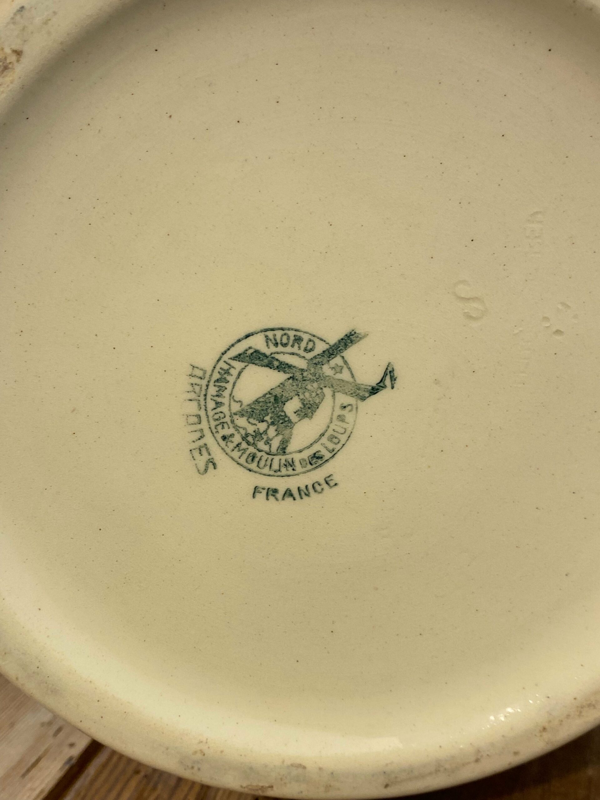 Vintage French Saint-Amand Art Deco Pitcher & Basin – Hand-Painted Floral - Image 10