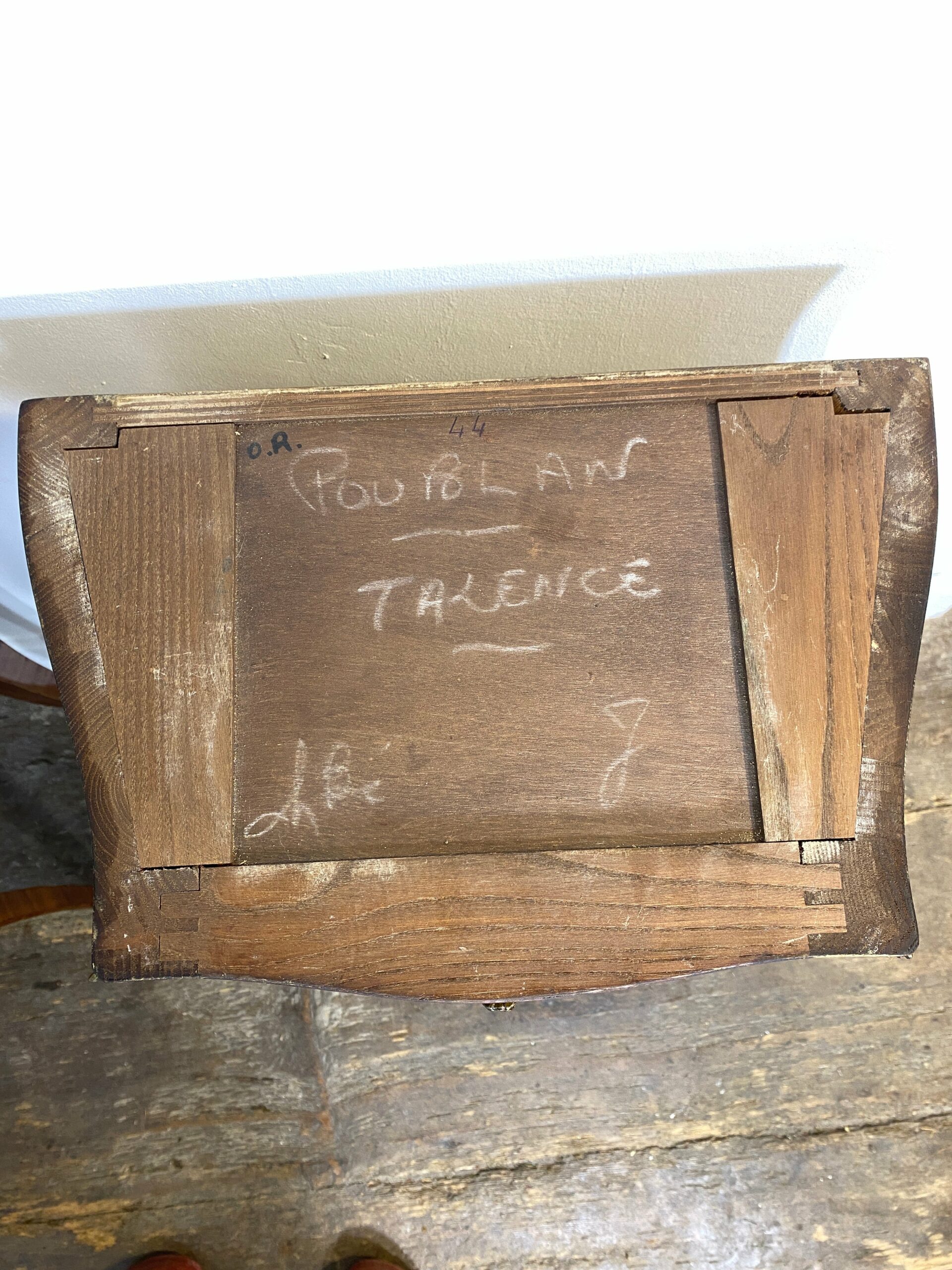 Pair of Louis XV-Style Bedside Cabinets with Marble Tops – Mid-20th Century - Image 15
