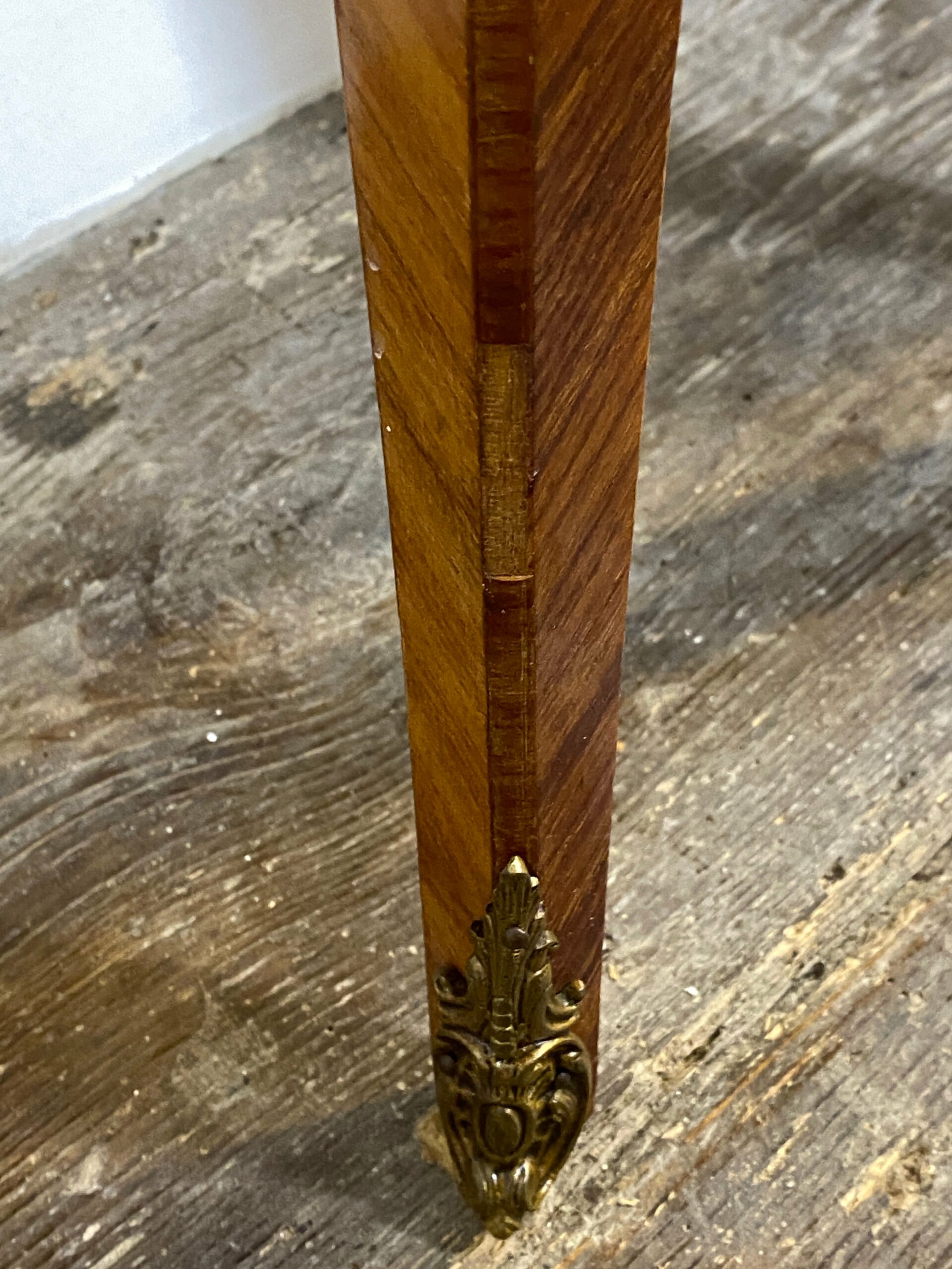 Pair of Louis XV-Style Bedside Cabinets with Marble Tops – Mid-20th Century - Image 22